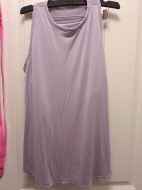 Shebird Freedom Light Lavender Tank Size 7 Flowy Soft Lightweight